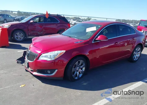 2015 Buick Regal Turbo Premium I из США, поврежденный, VIN 2G4GP5EX1F9195839